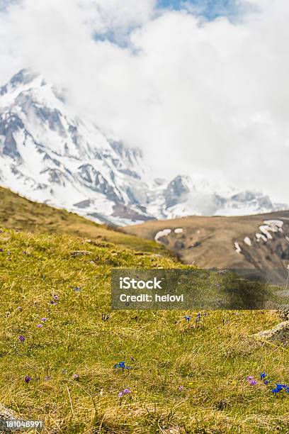 Mount Mestia Stockfoto und mehr Bilder von Anhöhe - Anhöhe, Ansicht aus erhöhter Perspektive, Blau