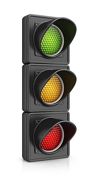 traffic light stock photo