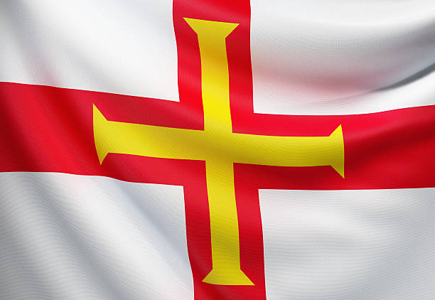 istock Flag of Guernsey 181049212