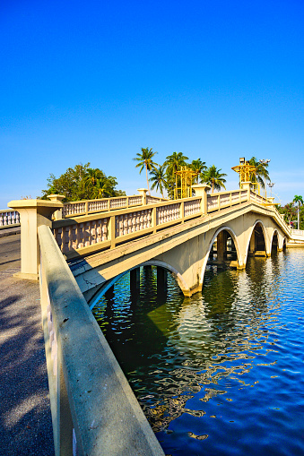 Utthayan Sawan Public Park in Nahkon Sawan Province, Thailand.