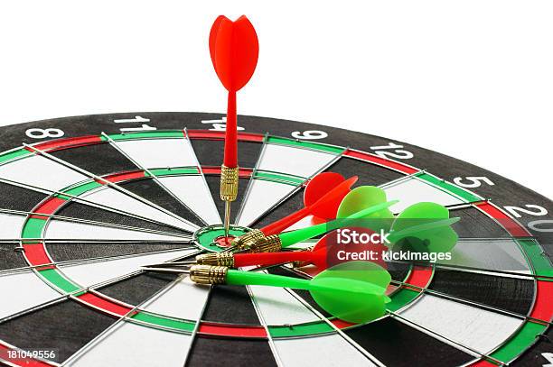 Bulls Eye Vincitore - Fotografie stock e altre immagini di Abilità - Abilità, Accuratezza, Affari