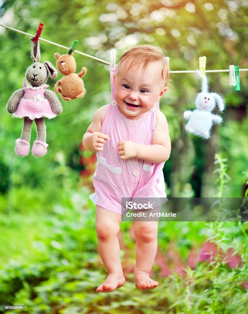 Süße Wäscherei - Lizenzfrei Baby Stock-Foto