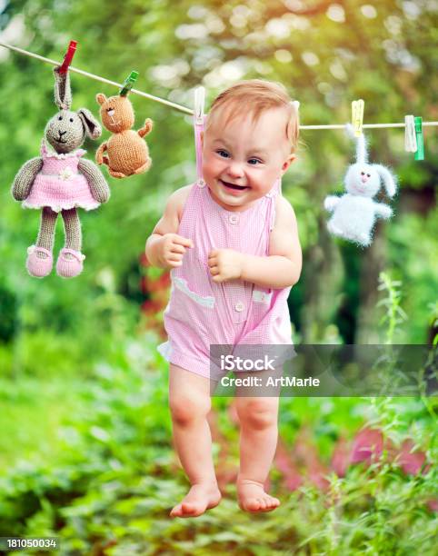 Süße Wäscherei Stockfoto und mehr Bilder von Baby - Baby, Puppe, Spielen