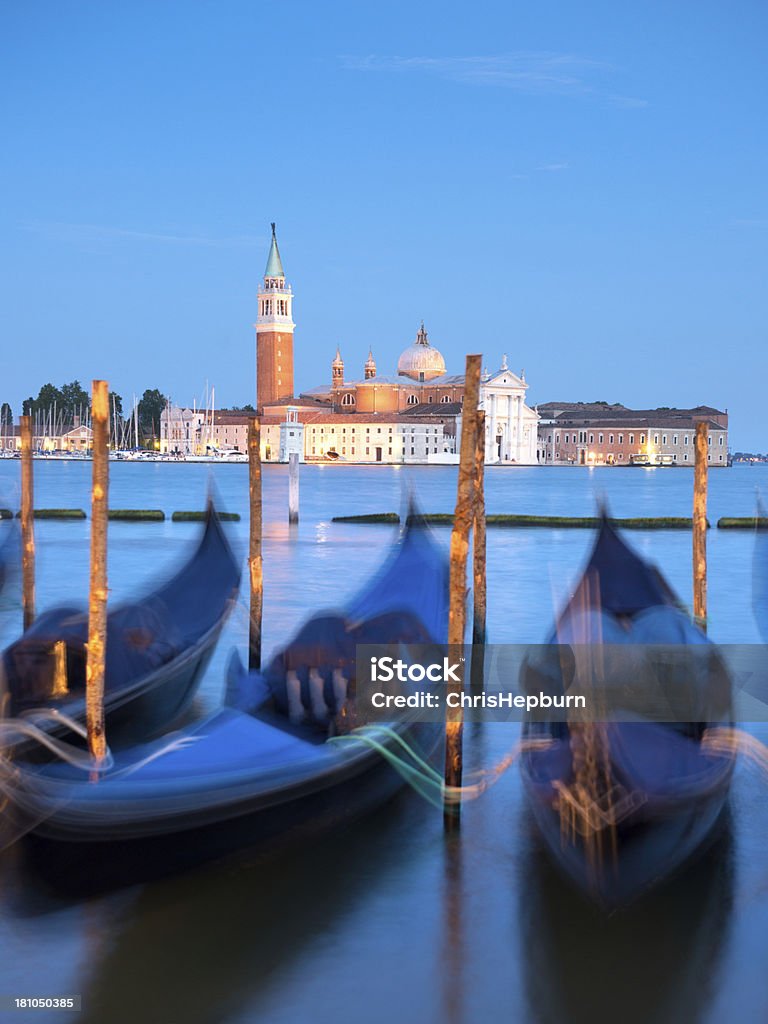 Venetian Gondolas, Venecia, Italia - Foto de stock de Agua libre de derechos