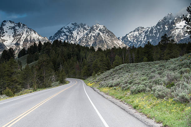 istock Grand Teton Highway 181050781