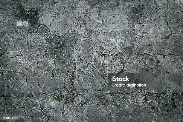 Pavimento De Concreto Quebrado Grunge - Fotografias de stock e mais imagens de Acabado - Acabado, Alfalto, Antigo