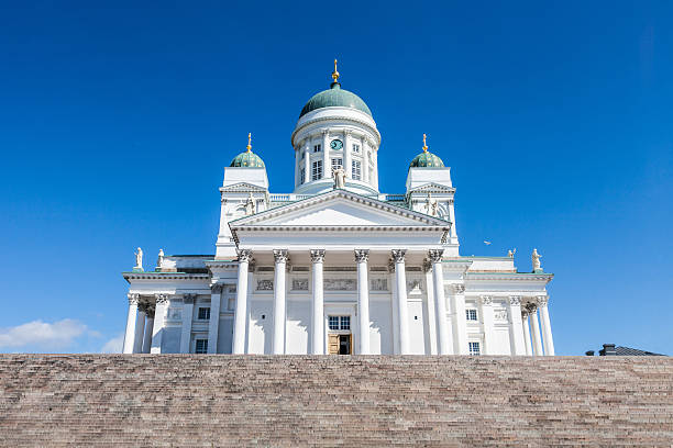 istock Helsinki Cathedral in city center 181050990