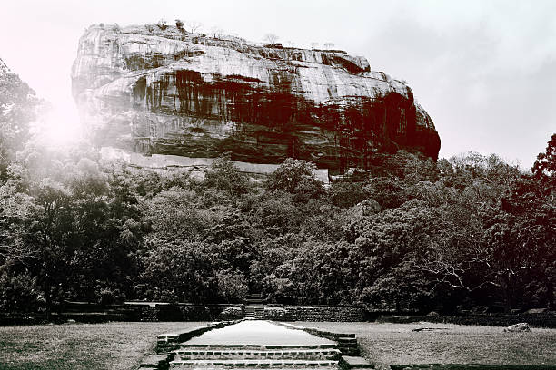 ancient foot steps, Sigiriya Lion Rock