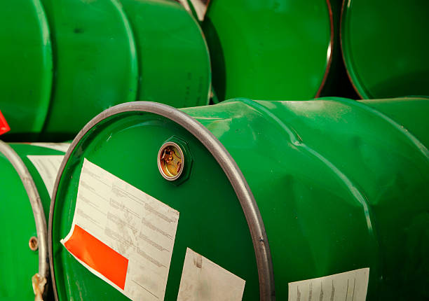 istock Industrial - Chemical Drums 181051797