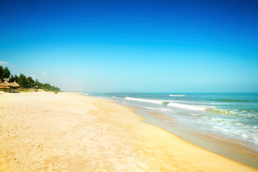 Idyllic Tropical Beach In Vietnam