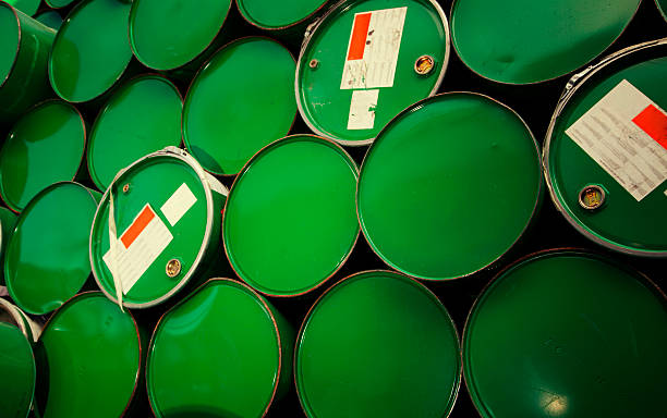 istock Industrial - Chemical Drums 181051897