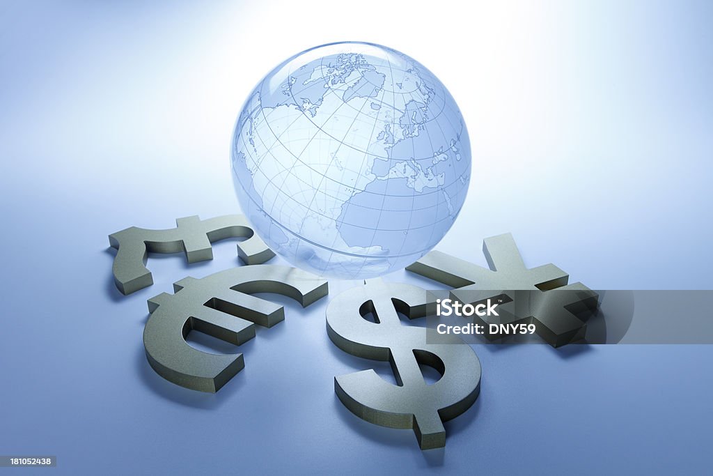 Finanza globale - Foto stock royalty-free di Affari
