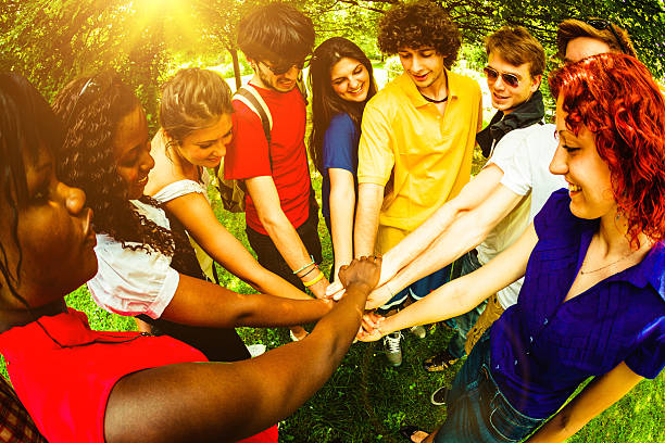 istock Multi Ethnic Group of Young People, Teamwork Agreement 181053869