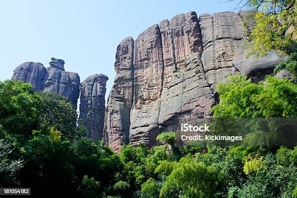 Foto de Montanhas Huangshan e mais fotos de stock de Alto - Descrição Geral - Alto - Descrição Geral, Arranjo, Azul