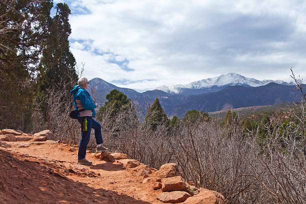istock Tourist viewing Pikes Peak 181054256