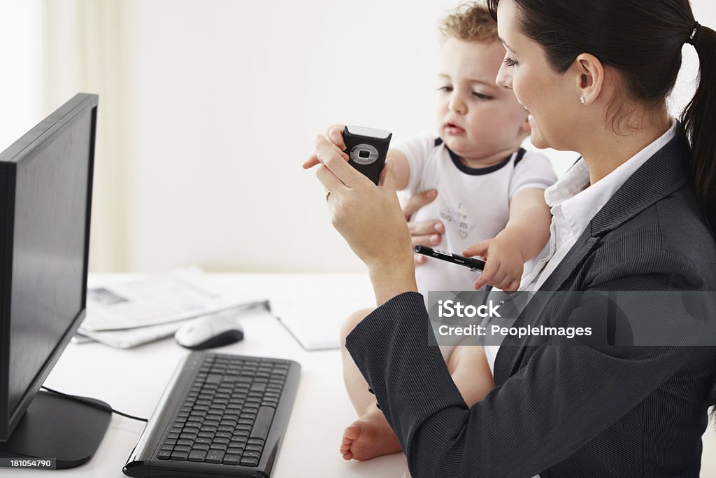 Nehmen Sie sich etwas Zeit, um die Erfahrung bei der Arbeit - Lizenzfrei Vor Stock-Foto