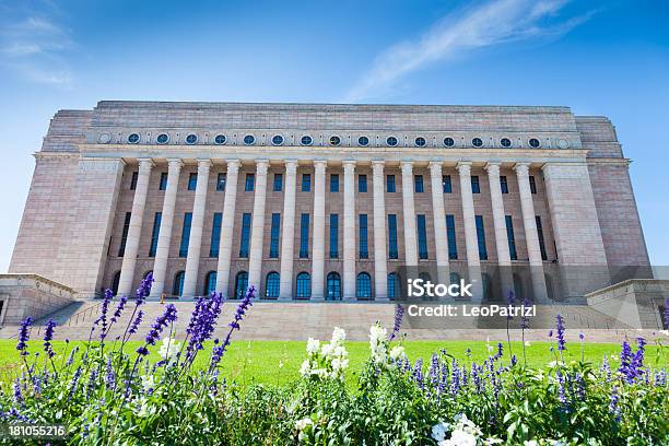 La Casa Del Parlamento En Helsinki Foto de stock y más banco de imágenes de Casa del Parlamento - Helsinki - Casa del Parlamento - Helsinki, Edificio del Parlamento, Finlandia