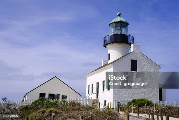 Photo libre de droit de Phare De Point Loma À San Diego En Californie banque d'images et plus d'images libres de droit de Bâtiment vu de l'extérieur - Bâtiment vu de l'extérieur, Californie, Californie du Sud