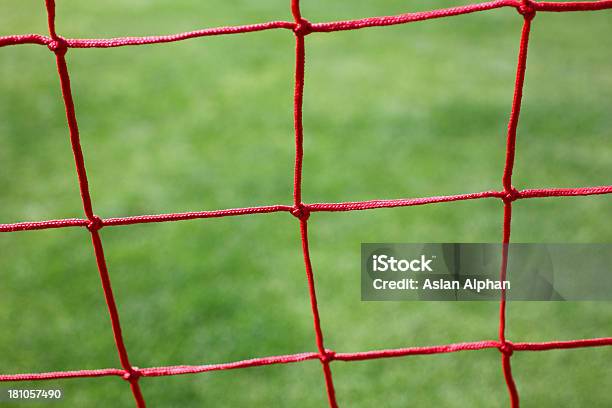 Gol De Fútbol Foto de stock y más banco de imágenes de Parque infantil - Parque infantil, Red - Artículos deportivos, Red - Material