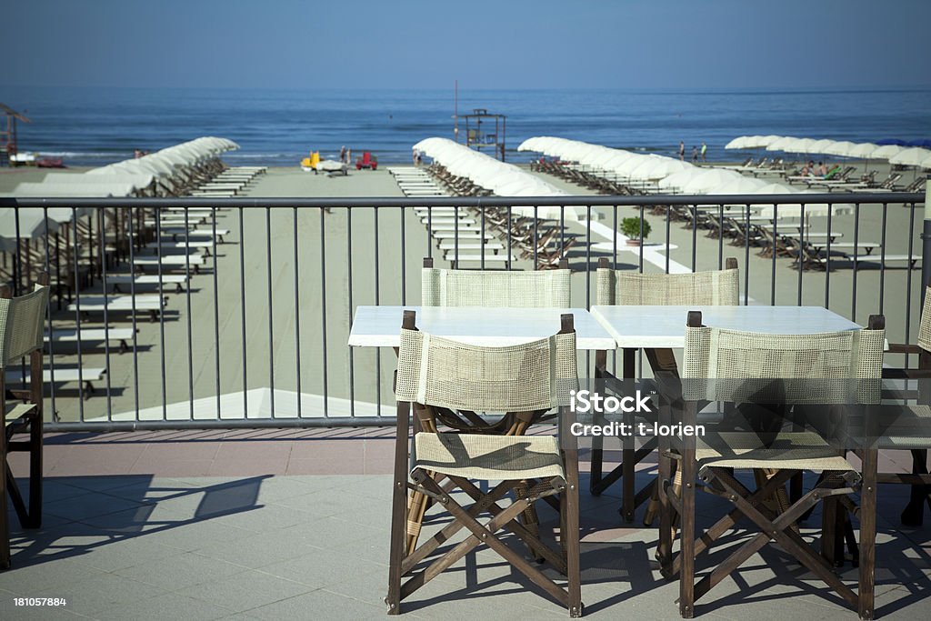 Italian Beach Club - Foto de stock de Antecipação royalty-free