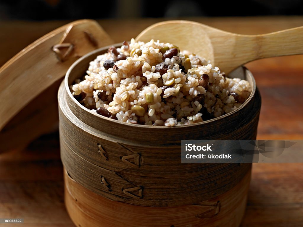 Brown Rice - Lizenzfrei Bohne Stock-Foto