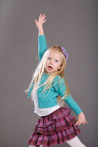 istock Little Girl Posing 181058702
