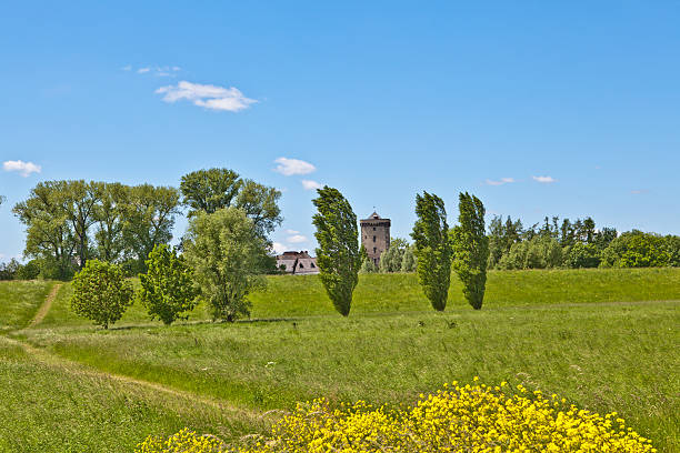 ландшафт возле zons - neuss стоковые фото и изображения