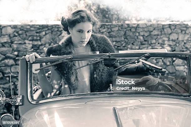 Viaje Retro 1930 Foto de stock y más banco de imágenes de 1930-1939 - 1930-1939, Mujeres, Pelo rubio