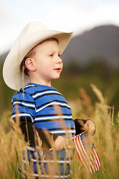 istock Young American Cowboy 181059526