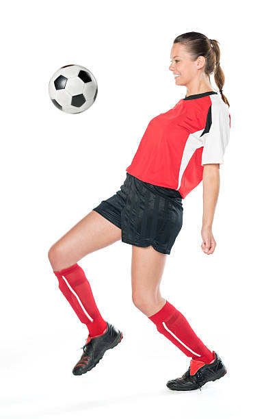 istock Young Female Soccer Player 181059860