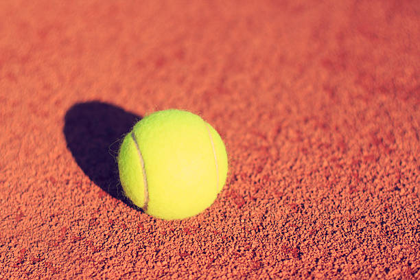 Bola de tenis - foto de stock