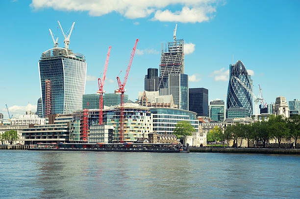 istock London Skyline Under Construction by the River Thames 181060005