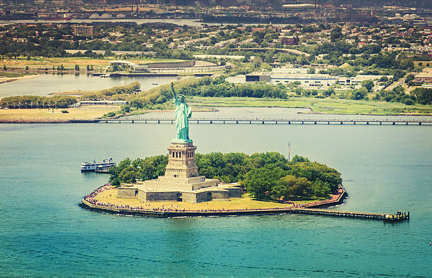 istock Statue of liberty in NYC 181060130