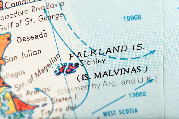 viaje por el mundo de la serie-islas malvinas - falkland island fotografías e imágenes de stock