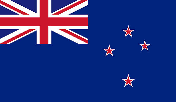 drapeau néo-zélandais - new zealand flag photos photos et images de collection