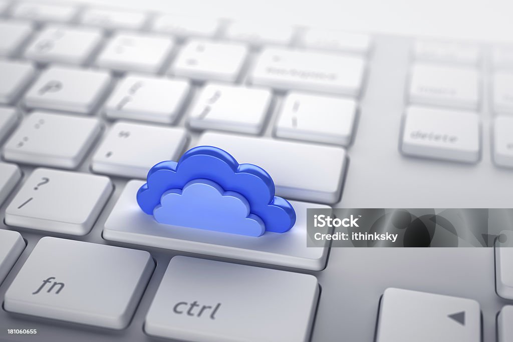 Cloud computing-Konzept - Lizenzfrei Abstrakt Stock-Foto