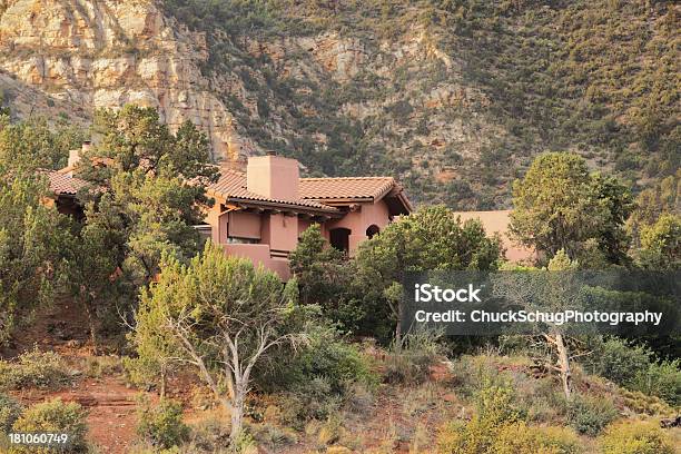 Villa Mansion Home Wilderness Landscape Stock Photo - Download Image Now - Alcove, Architectural Cornice, Architectural Feature