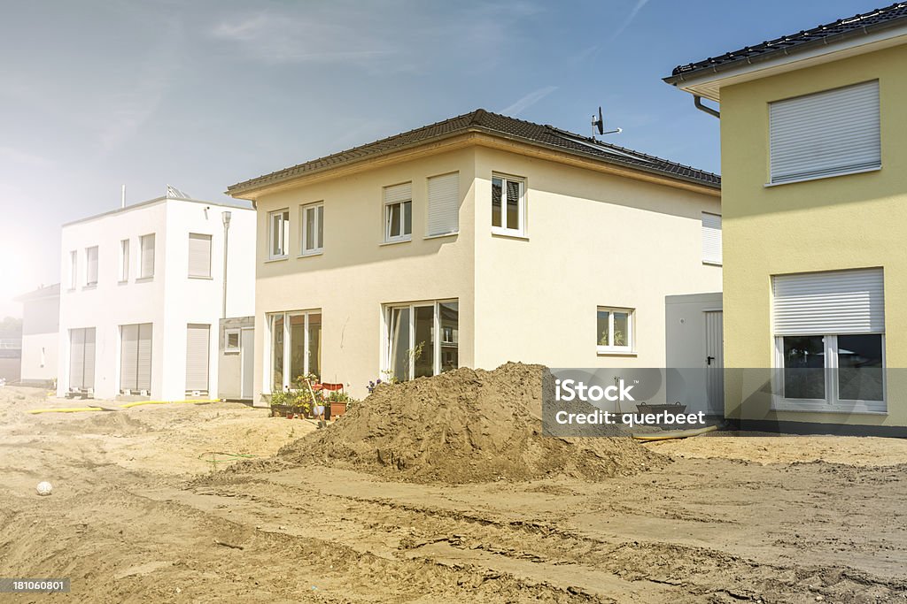 Neue Häuser - Lizenzfrei Einfamilienhaus Stock-Foto
