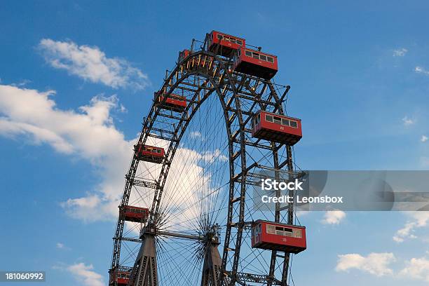 Wiener Riesenrad - Fotografie stock e altre immagini di Ruota panoramica - Ruota panoramica, Vienna - Austria, Austria