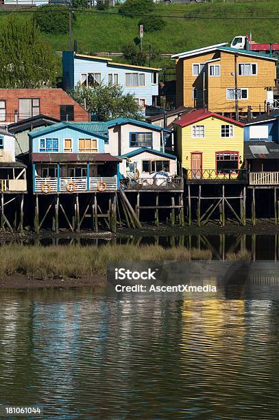 Photo libre de droit de Palafitos banque d'images et plus d'images libres de droit de Appartement - Appartement, Castro - Île de Chiloé, Chili