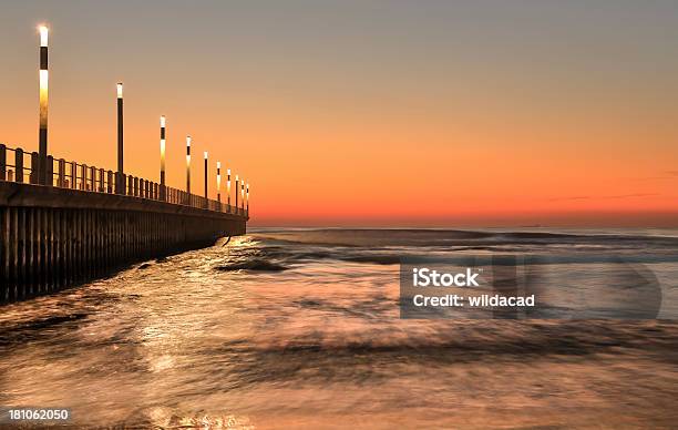 Durban North Beach Pier Stock Photo - Download Image Now - Durban, North Beach - Durban, Beach