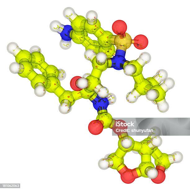 Foto de Drugmodel Darunavir e mais fotos de stock de AIDS - AIDS, Aula de Química, Bactéria