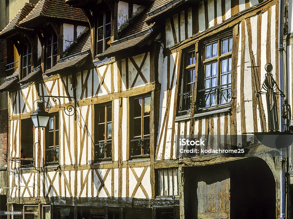 Rouen half timbered house in Rouen, Normandy France Normandy Stock Photo