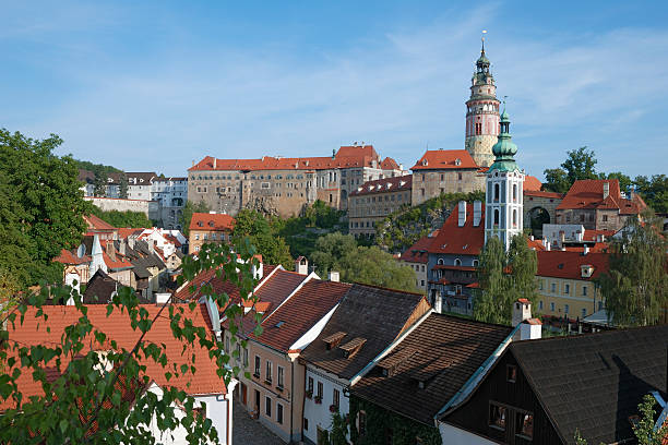 istock View to Cesky Krumlov, Czech Republic 181062358
