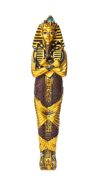 istock Tomb of Tutankhamen on white background 181062696