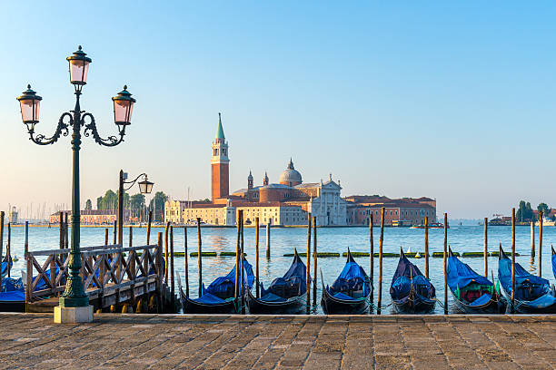 istock Venetian Gondolas, Venice, Italy 181063211