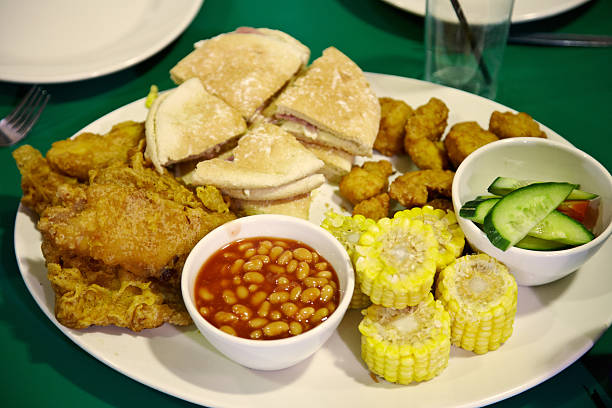 istock Children's party buffet food 181063431