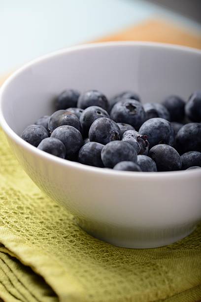 istock Bowl of Organic Blueberries 181063635