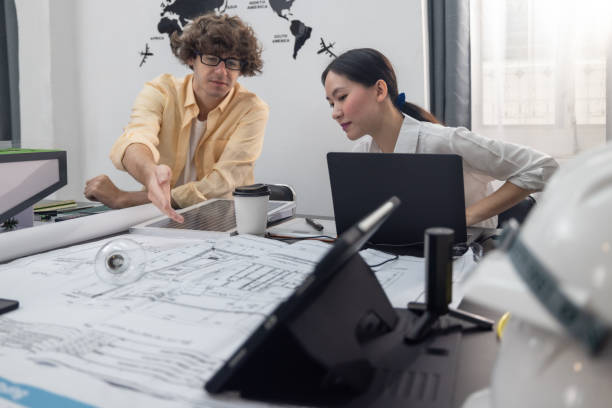 istock Architects create green, low-carbon buildings prioritizing efficiency, quality, and sustainability. 1810636446