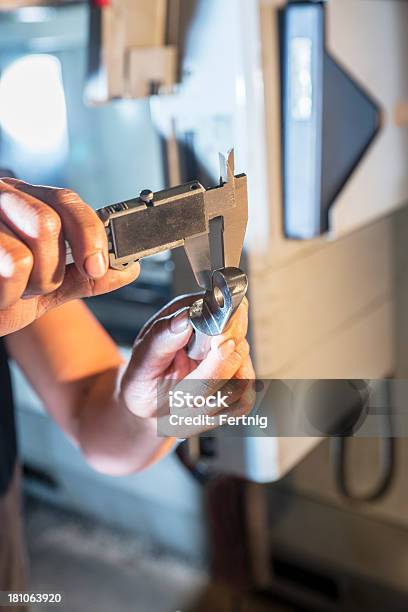 Quality Control In A Metal Fabrication Plant Stock Photo - Download Image Now - Aerospace Industry, Defense Industry, Automobile Industry